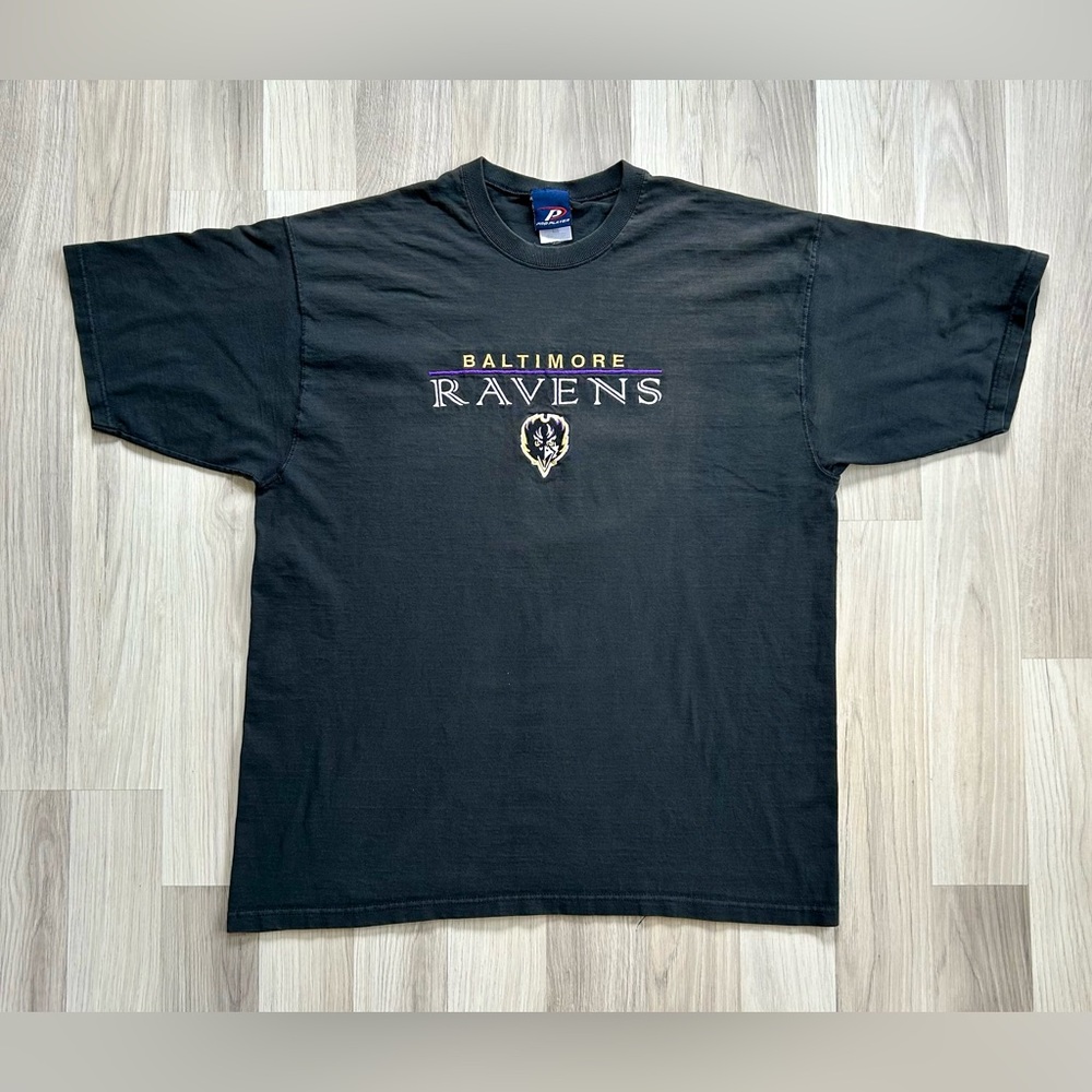 VTG Baltimore Ravens Embroidered Pro Player Shirt NFL Men’s XL